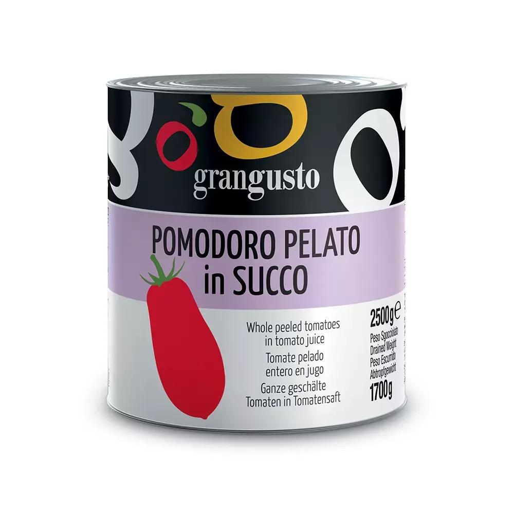 Grangusto Pomodoro Pelato in Succo 25 Kg