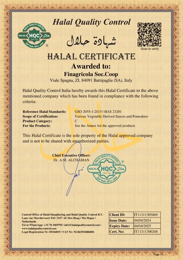 Certificato Halal NL11311300120 scad.04.04.25 1