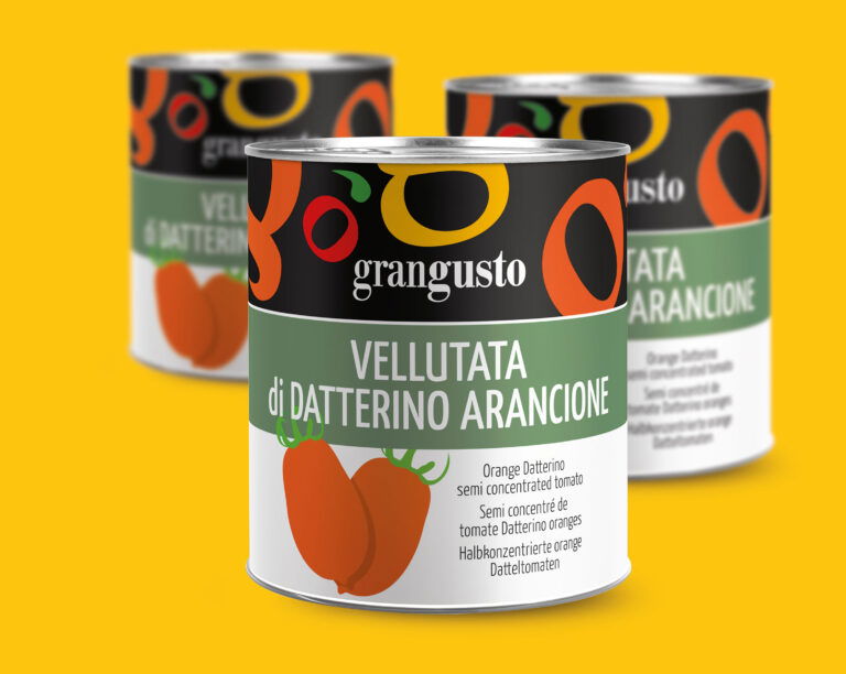 Vellutata di datterino arancione