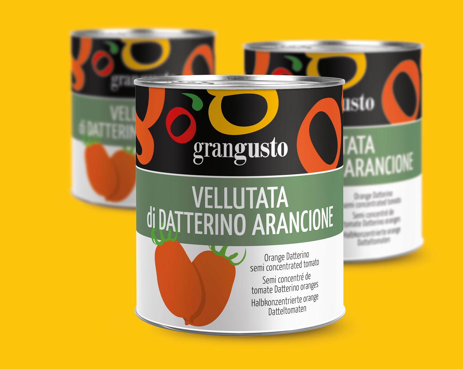 Vellutata di datterino arancione