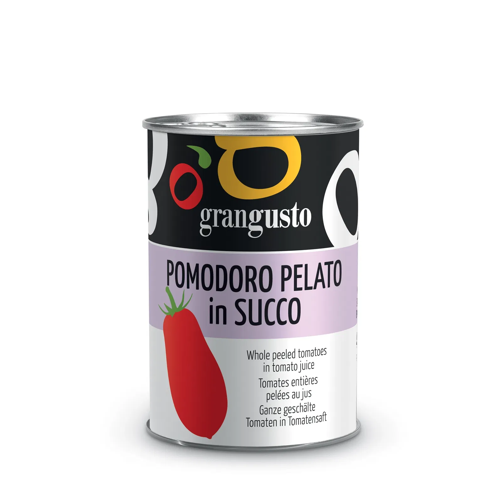 Grangusto Whole peeled tomatoes in tomato juice 400g