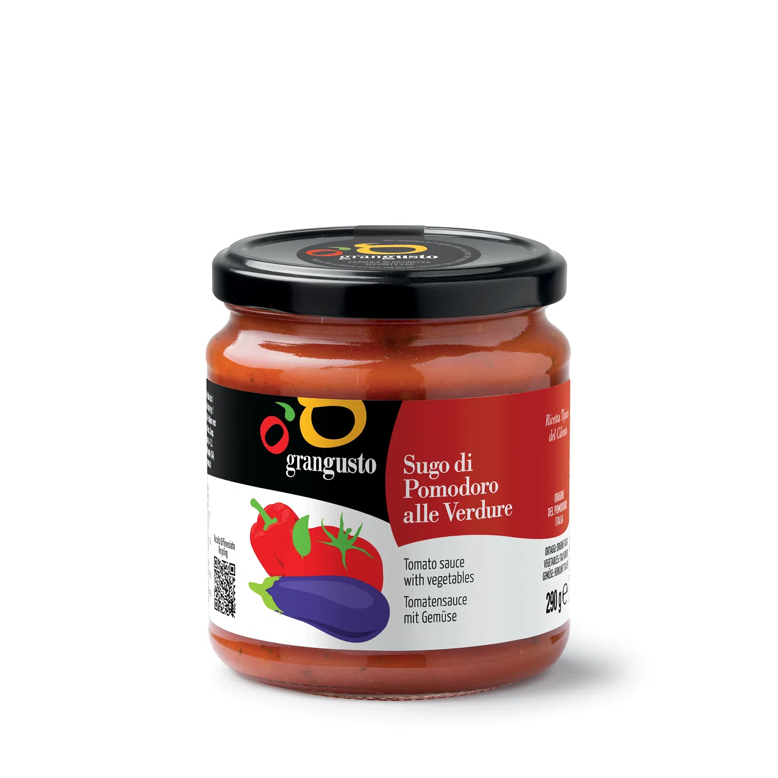 Grangusto Tomato sauce with vegetables 290g