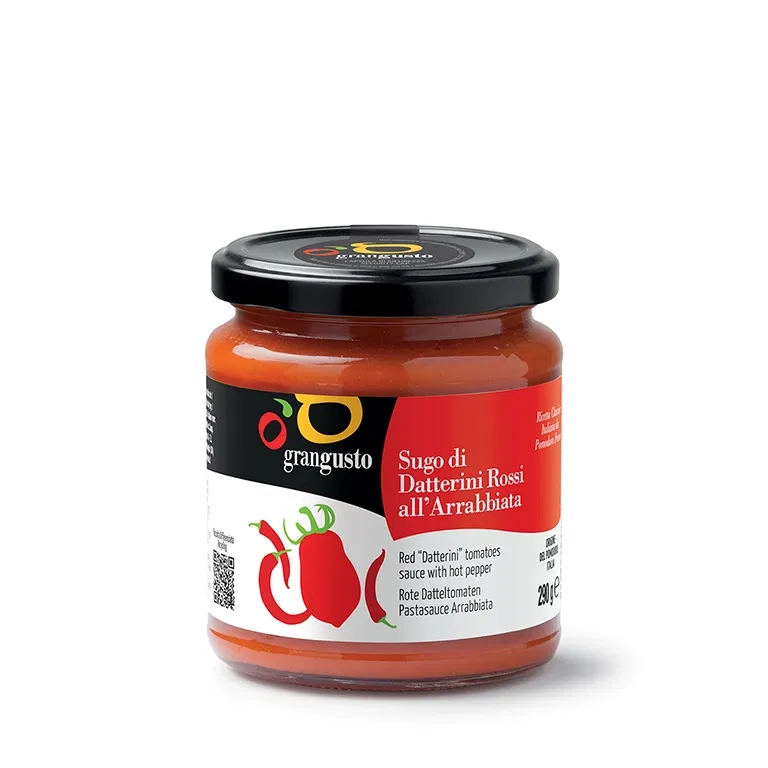 Grangusto Red Datterini tomatoes sauce with hot pepper 290g