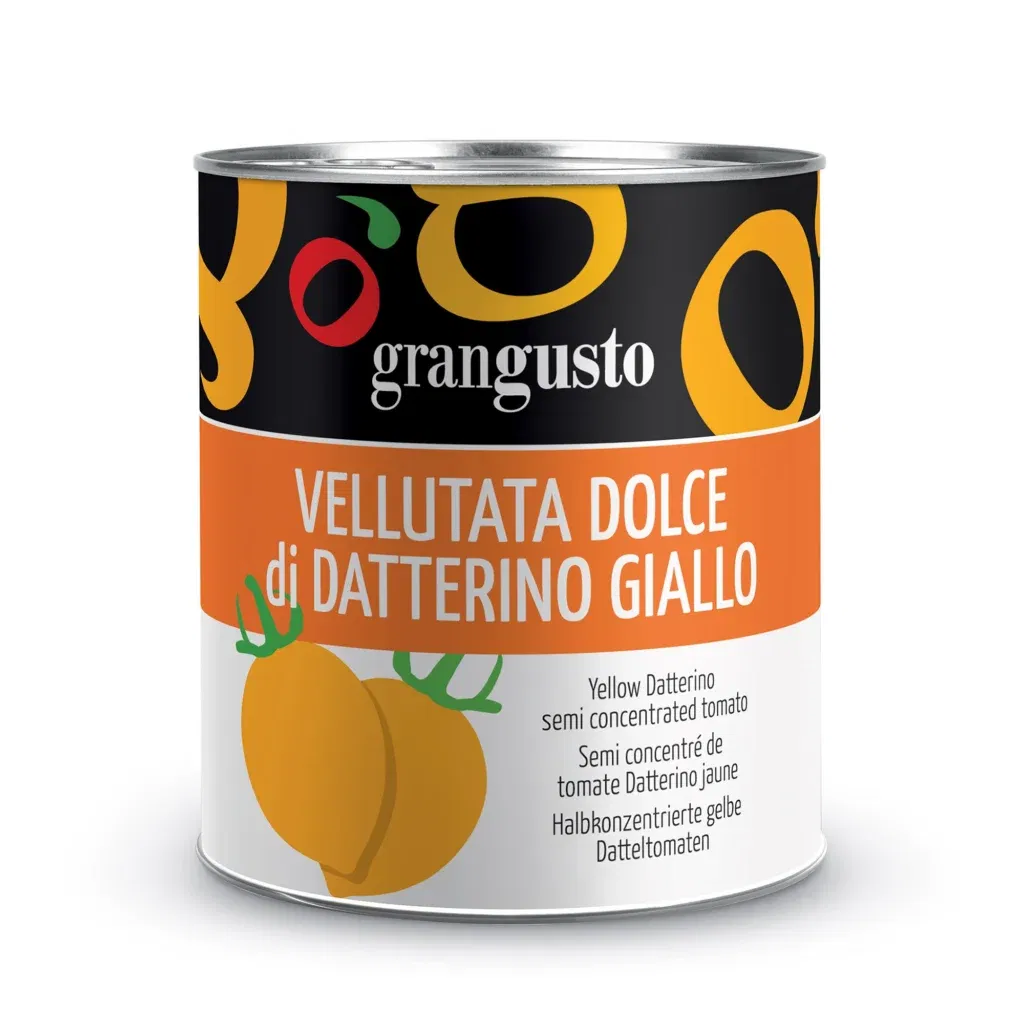 Grangusto Yellow Datterino semi concentrated tomato 800g